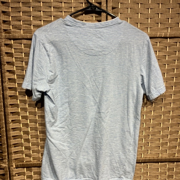 Blue and White Striped T-Shirt - Picture 2 of 2